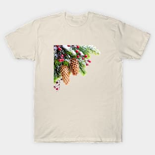 Christmas Pine Cones T-Shirt